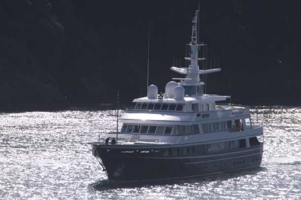 26 July 2020 - 09-18-30
Virginian was built in 1990 and last refitted in 2017.
----------------------
62 metre superyacht Virginian arrives in Dartmouth